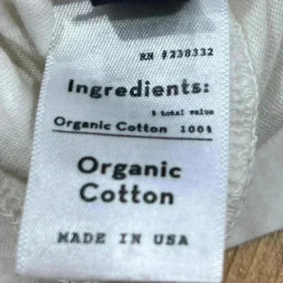 Mumu Mellow “feelin lucky” off white tee 100% organic cotton - Picture 4 of 5